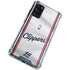 NBA Los Angeles Clippers Team Jersey Galaxy S20 FE Clear Case